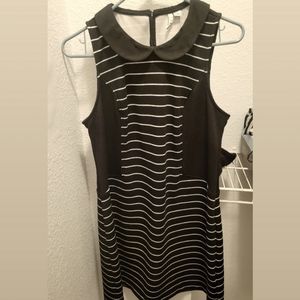 Collard Striped Dress